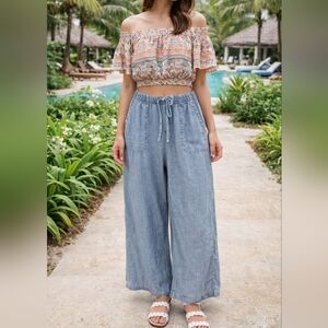 Splendid Light Blue Wide Leg Pants